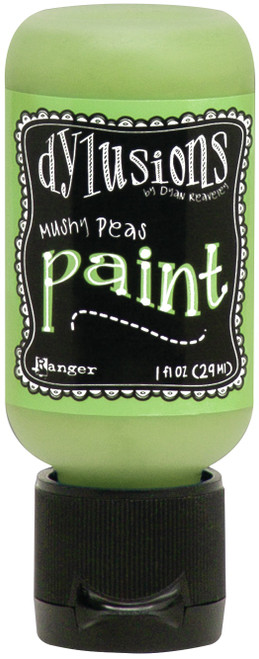 3 Pack - Dylusions Acrylic Paint 1oz-Mushy Peas - DYQ-70566 - 789541070566