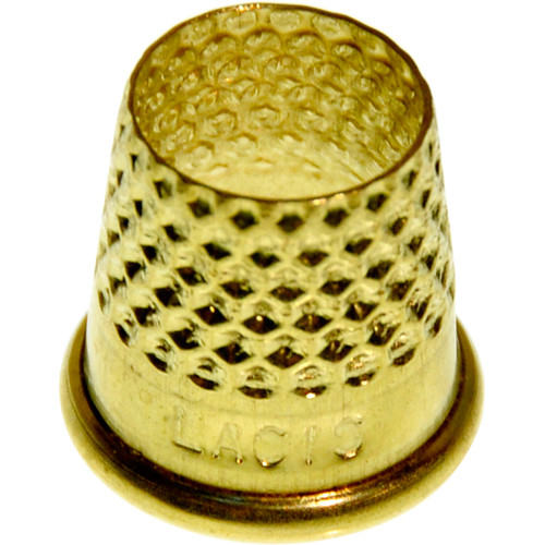 2 Pack Lacis Open Top Tailor's Thimble-Size 19mm RQ62-19