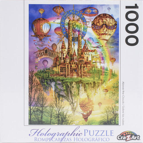 Cra-Z-Art Holographic Jigsaw Puzzle 1000 Pieces 20"X27"-Above The Clouds 7350ZZI - 48951454006574895145400657