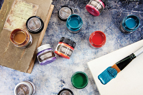 3 Pack - Finnabair Sparks Acrylic Paint 1.7oz-Phoenix Feather - SPARKS-7727 3 Pack - Finnabair Sparks Acrylic Paint 1.7oz-Phoenix Feather - SPARKS-7727