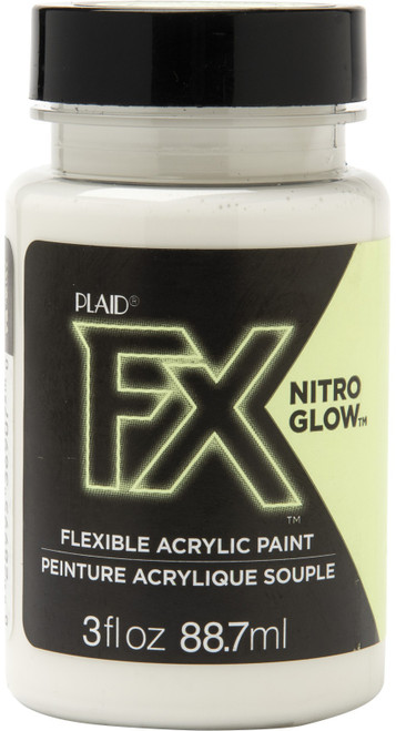 3 Pack FX Glow-In-The-Dark Paint 3oz-Neutral FXGD - 028995369070