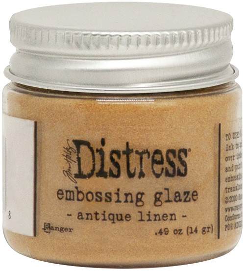 3 Pack - Tim Holtz Distress Embossing Glaze-Antique Linen - TDE-70948 - 789541070948 3 Pack - Tim Holtz Distress Embossing Glaze-Antique Linen - TDE-70948 - 789541070948