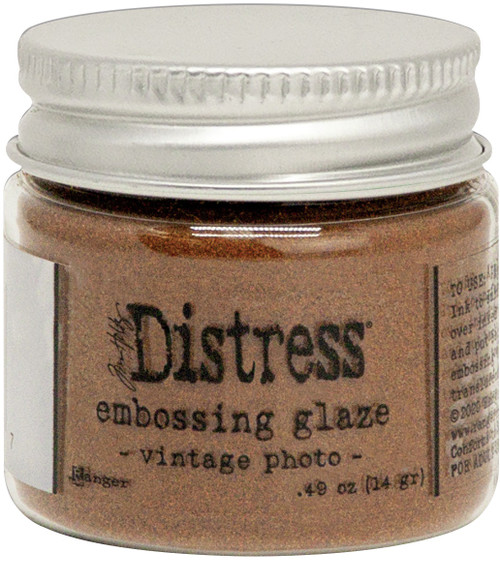 3 Pack Tim Holtz Distress Embossing Glaze -Vintage Photo TDE-71037 - 789541071037