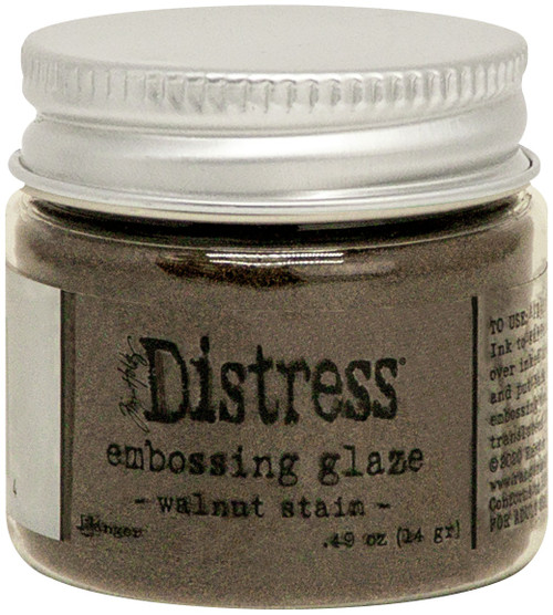 3 Pack - Tim Holtz Distress Embossing Glaze-Walnut Stain - TDE-71044 - 789541071044