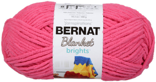 2 Pack - Bernat Blanket Brights Big Ball Yarn-Pixie Pink - 161212-12008 - 057355403444