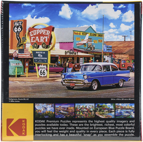 Kodak Premium Jigsaw Puzzle 550 Pieces 18"X 24"-Seligmans Route 66 8300ZZM