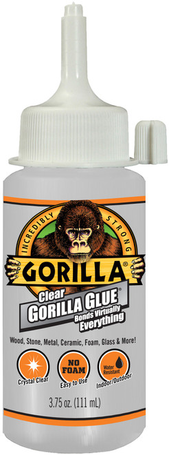 2 Pack - Gorilla Clear Gorilla Glue-3.75oz - 4538101 - 052427453815 2 Pack - Gorilla Clear Gorilla Glue-3.75oz - 4538101 - 052427453815