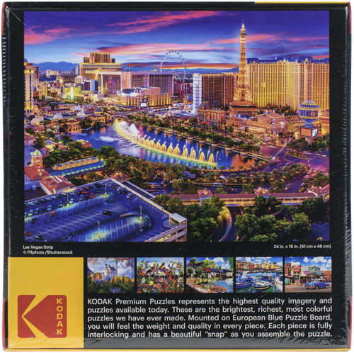 Premium Jigsaw Puzzle 550 Pieces 18"X 24"-Las Vegas Strip 8300ZZO