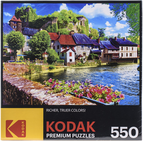 Kodak Premium Jigsaw Puzzle 550 Pieces 18"X 24"-Auvezer River France 8300ZZJ - 48951454190864895145419086