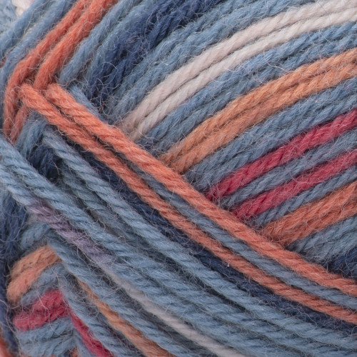 Patons Kroy Socks Yarn-Seventies Stripes - 243455-55734