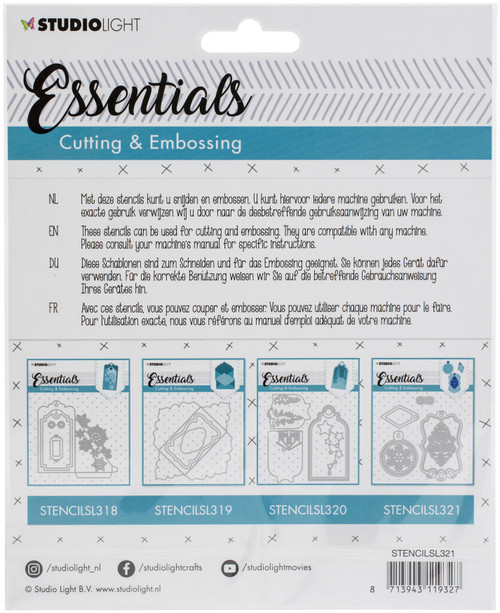 Studio Light Essentials Cutting & Embossing DieSTENC321