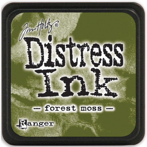 3 Pack Tim Holtz Distress Mini Ink Pad-Forest Moss DMINI-39983 - 789541039983