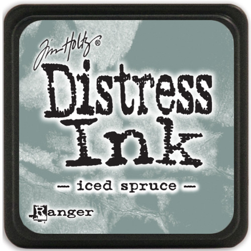 3 Pack - Tim Holtz Distress Mini Ink Pad-Iced Spruce - DMINI-40019 - 789541040019 3 Pack - Tim Holtz Distress Mini Ink Pad-Iced Spruce - DMINI-40019 - 789541040019