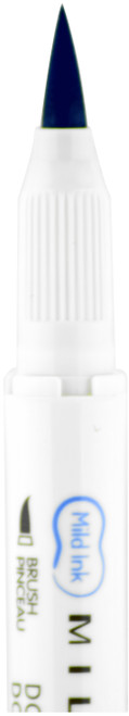Zebra Mildliner Double Ended Brush Pen & Marker 5/Pkg-Fluorescent 79105