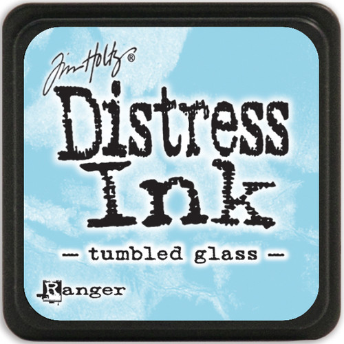 3 Pack Tim Holtz Distress Mini Ink Pad-Tumbled Glass DMINI-40248 - 789541040248
