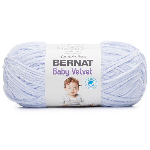 2 Pack - Bernat Baby Velvet Big Ball Yarn-Sky - 164186-86011 - 057355440128