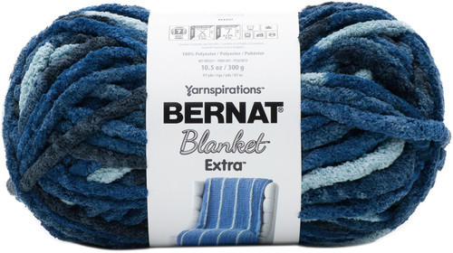 2 Pack - Bernat Blanket Extra Yarn-Teal Dreams - 1610272-7041 - 057355457317