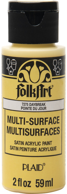 6 Pack - FolkArt Multi-Surface Acrylic Paint 2oz-Daybreak - MS-7275 - 028995072758