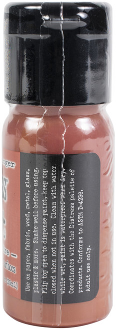 Tim Holtz Distress Paint Flip Top 1oz-Crackling Campfire - TDF-72331 Tim Holtz Distress Paint Flip Top 1oz-Crackling Campfire - TDF-72331