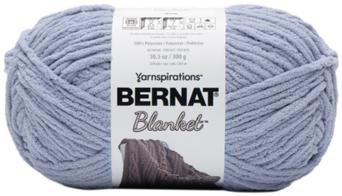 2 Pack - Bernat Blanket Big Ball Yarn-Cornflower - 161110-10895 - 057355442146