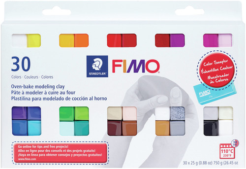 Fimo Professional Soft Polymer Clay 30/Pkg8023C30