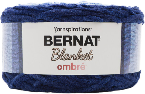 2 Pack - Bernat Blanket Ombre Yarn-Navy Ombre - 161036-36005 - 057355437630