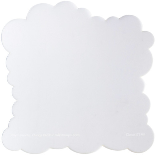 2 Pack My Favorite Things Premium Stencil 6"X6"-Cloud MFTST099