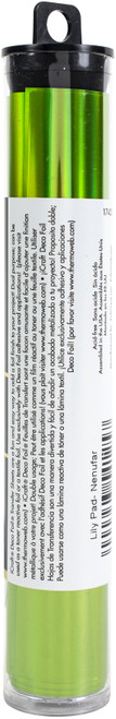 iCraft Deco Foil Specialty Transfer Sheets 6"X12" 5/Pkg-Lily Pad - DFS6X12-54125 iCraft Deco Foil Specialty Transfer Sheets 6"X12" 5/Pkg-Lily Pad - DFS6X12-54125