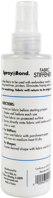SpraynBond Fabric Stiffener-6.76oz - 4013SB SpraynBond Fabric Stiffener-6.76oz - 4013SB