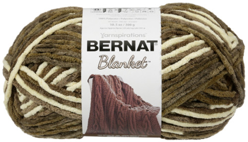 2 Pack - Bernat Blanket Big Ball Yarn-Gathering Moss - 161110-10107 - 057355380844