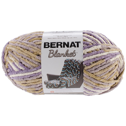 2 Pack - Bernat Blanket Big Ball Yarn-Lilac Bush - 161110-10185 - 057355380868