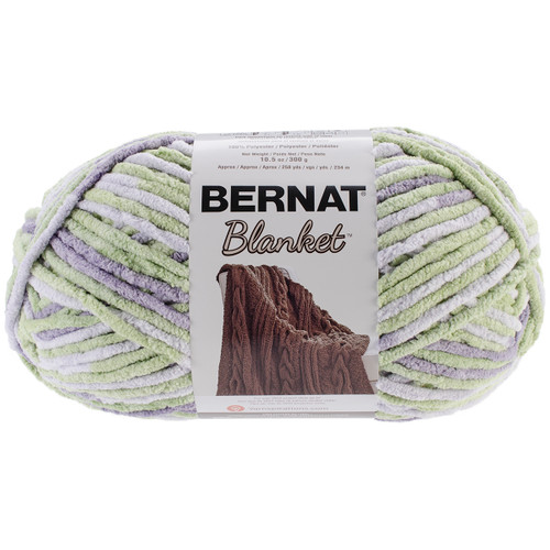 2 Pack - Bernat Blanket Big Ball Yarn-Lilac Leaf - 161110-10240 - 057355380882
