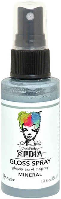 Dina Wakley Media Gloss Sprays 2oz-Mineral - MDO-73741