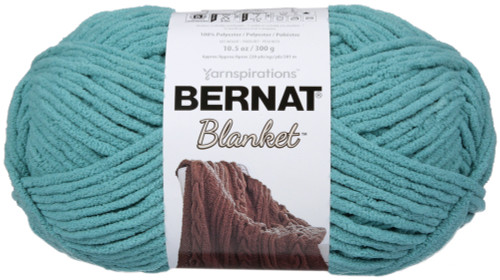 2 Pack Bernat Blanket Big Ball Yarn-Teal 161110-10734 - 057355380974