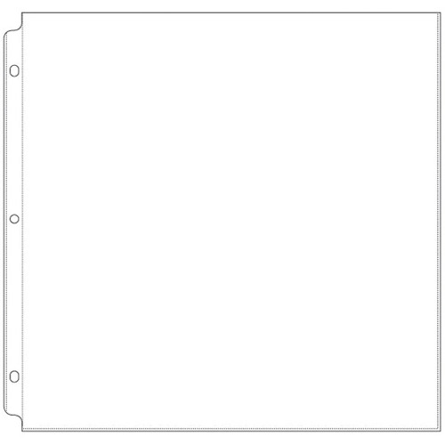 3 Pack We R Ring Photo Sleeves 12"X12" 10/Pkg-Full Page WR660150