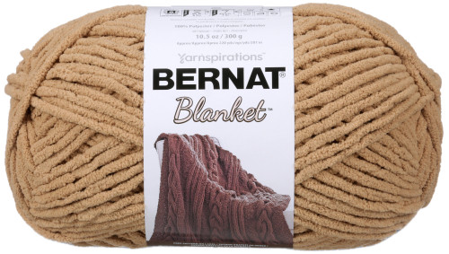 2 Pack - Bernat Blanket Big Ball Yarn-Sand - 161110-10014 - 057355380783