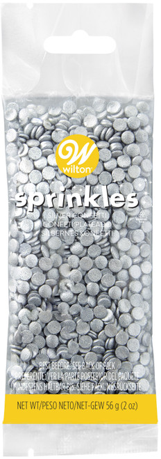 Sprinkles Pouch-Silver Small Confetti -W7107091 - 070896470911