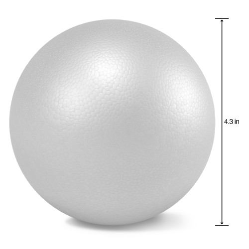 4 Pack FloraCraft SmoothFoM Ball-4.3" SFBA45S
