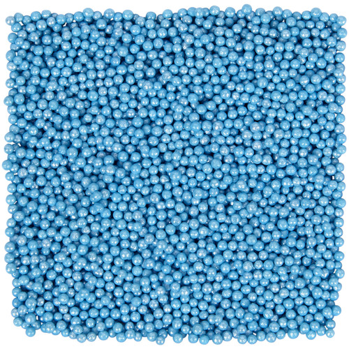 Wilton Nonpareil Sprinkles Pouch 1.4oz-Blue W7104087