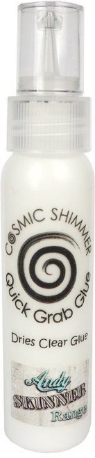 2 Pack Cosmic Shimmer Quick Grab Glue 60ml By Andy Skinner-SASGGLUE - 5055260921355