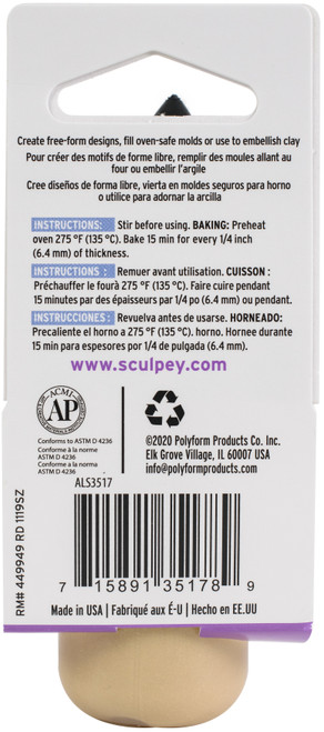 3 Pack - Sculpey Liquid 1oz-Gold - ALS-3517 3 Pack - Sculpey Liquid 1oz-Gold - ALS-3517