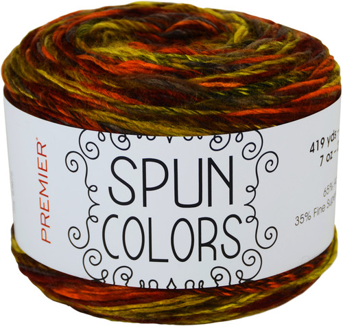 3 Pack - Premier Spun Colors Yarn-Autumn - 1110-11 - 847652085289