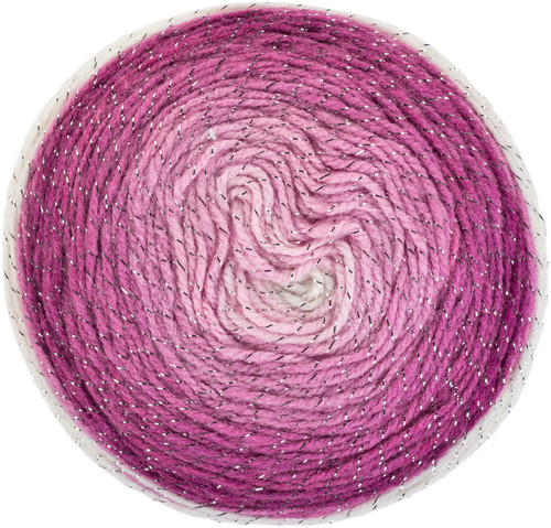 3 Pack - Red Heart Roll With It Sparkle Yarn-Pixie - E898-9710