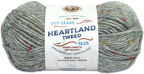 3 Pack - Lion Brand Heartland Yarn-Mount Rainier Tweed - 136-350 - 023032011899