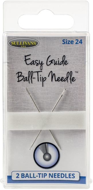 5 Pack - Sullivans Easy Guide Ball-Tip Needles 2/Pkg-Size 24 (40mm) - 39869 - 739301398690