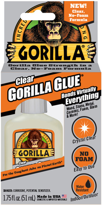 2 Pack - Gorilla Clear Gorilla Glue-1.75oz - 4500102