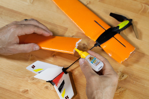 3 Pack - Gorilla Super Glue W/Brush & Nozzle-.35oz - 7500101