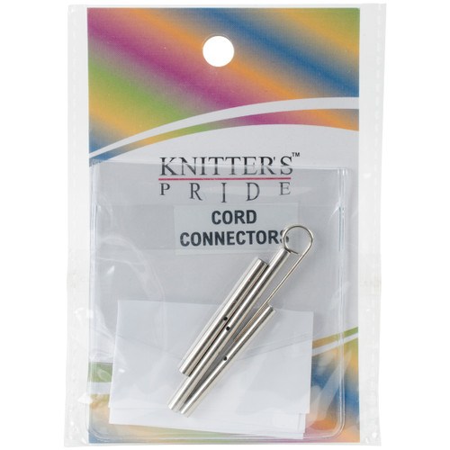 3 Pack Knitter's Pride-Cord Connectors w/ Cable Key 3/Pk-1.25" & 2" KP800108 - 8904086231827