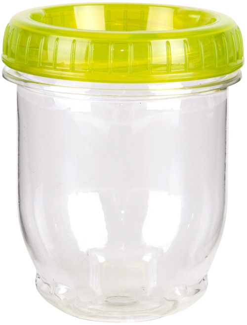 3 Pack ArtBin Twisterz Jar Set Small/Tall 3/Pkg-Multi-Colored Lids 6941AD