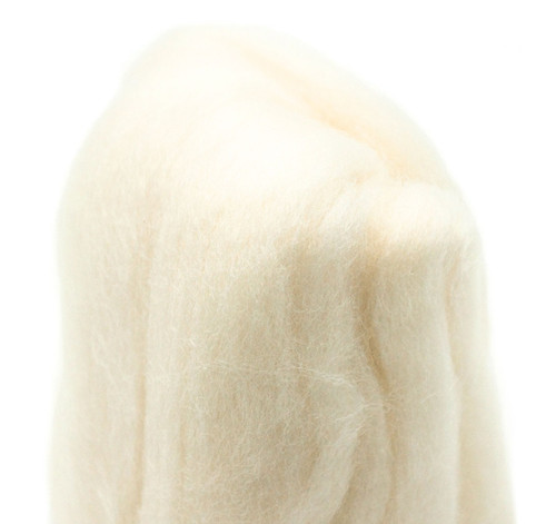 3 Pack - Clover Natural Wool Roving .3oz-Off White - 79R-7920 3 Pack - Clover Natural Wool Roving .3oz-Off White - 79R-7920